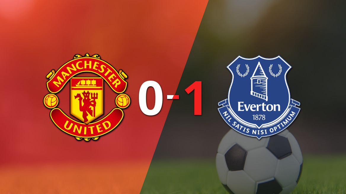 Manchester United sucumbe ante Everton con un gol de Kiernan Dewsbury-Hall