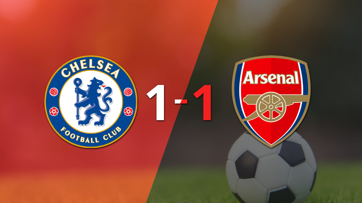 Empate entre Chelsea e Arsenal no Stamford Bridge