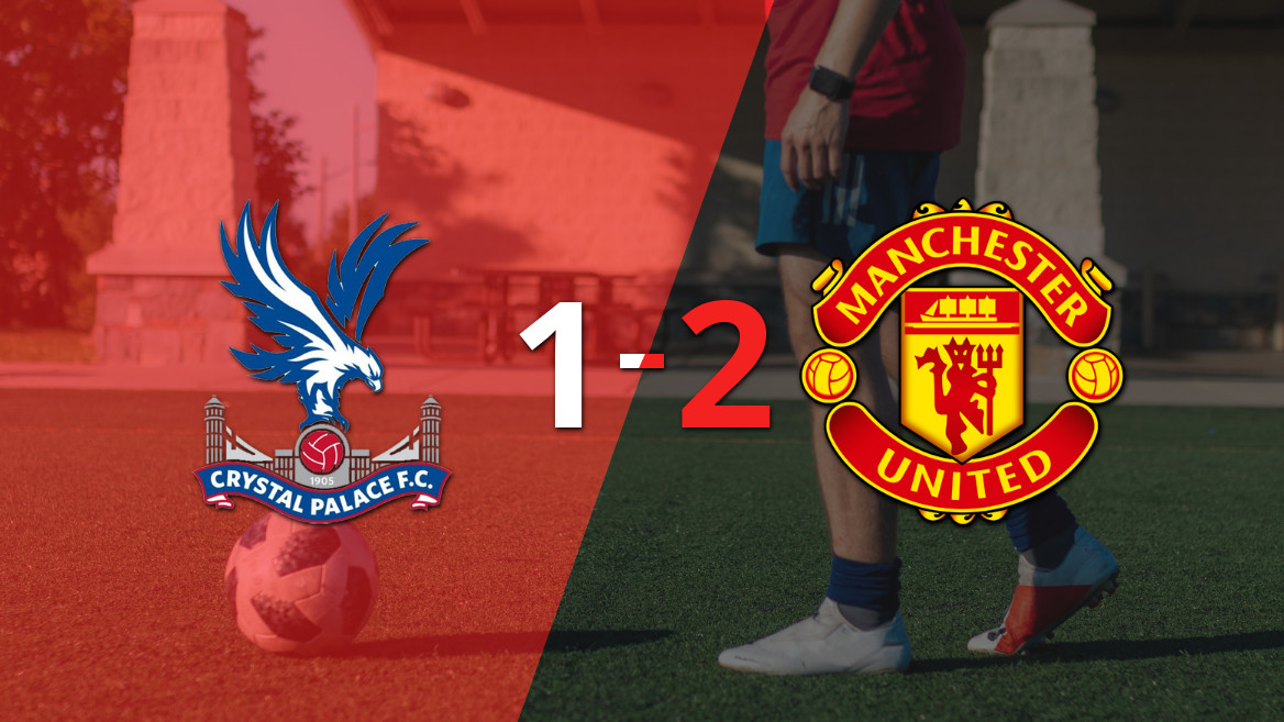 Manchester United Overcomes Crystal Palace with a 2-1 Victory