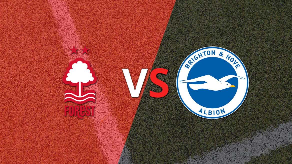 Nottingham Forest recibe a Brighton and Hove en un duelo clave por la fecha 13