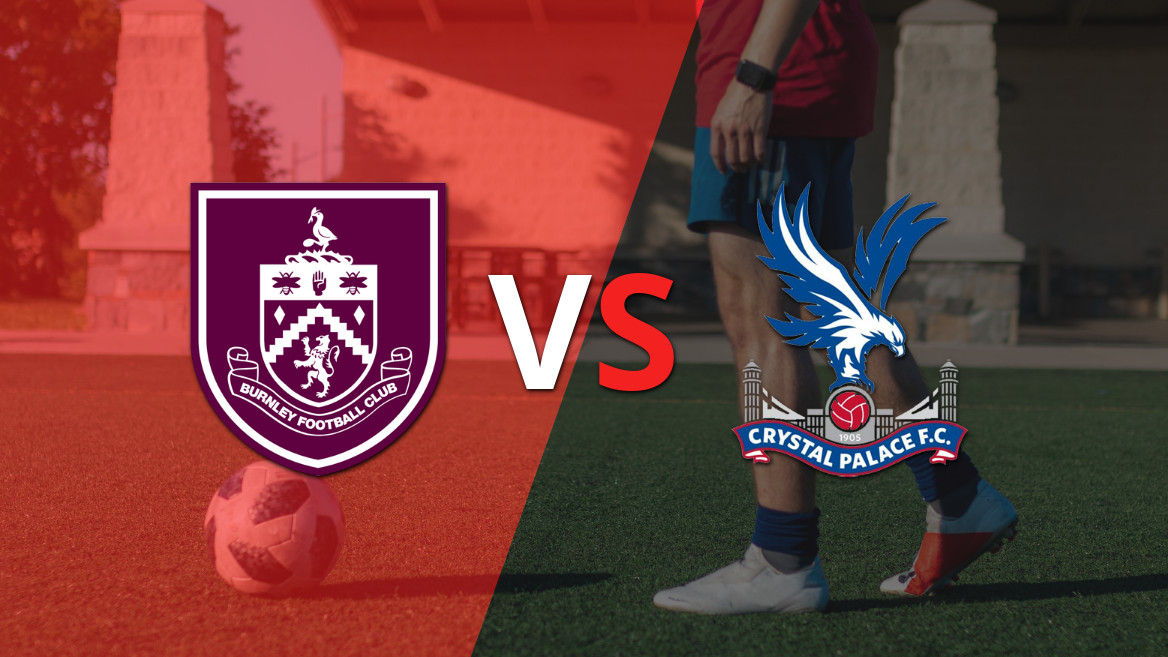 Burnley busca interromper sua sequência negativa contra o Crystal Palace