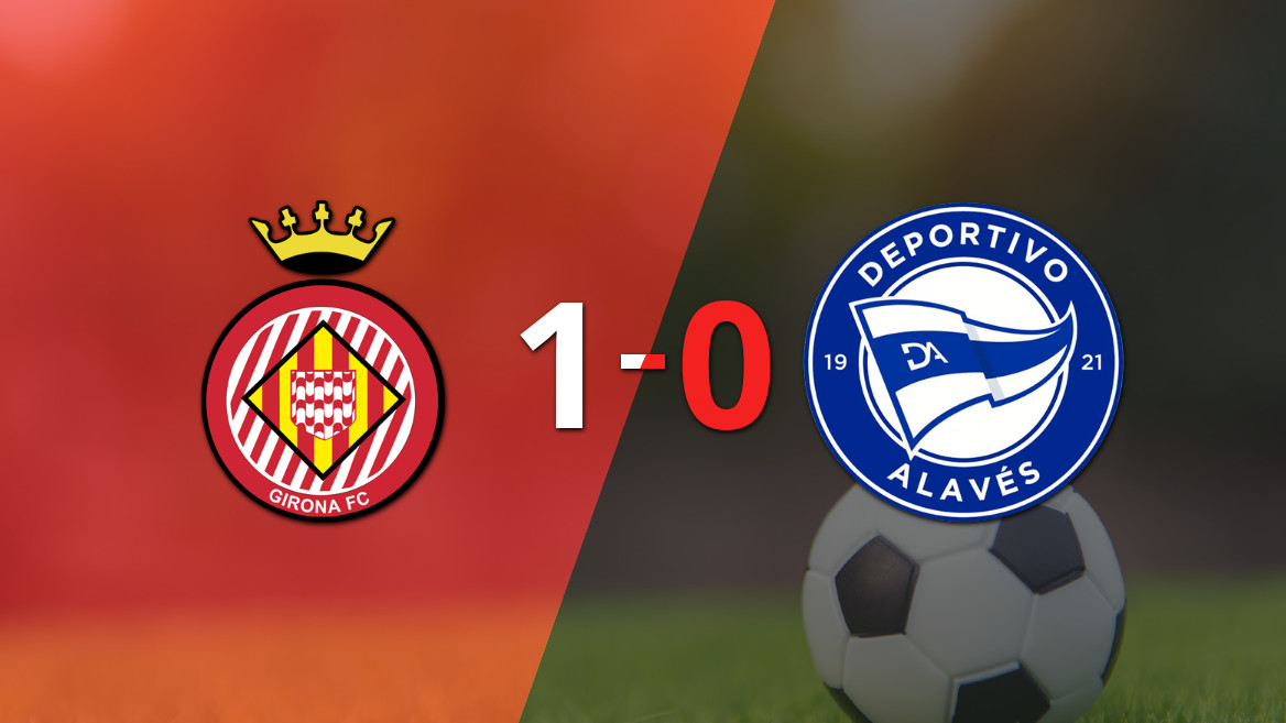 Girona triunfa 1-0 ante Alavés con un tanto de Viktor Tsygankov