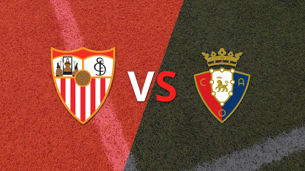 Sevilla busca romper seu jejum contra Osasuna