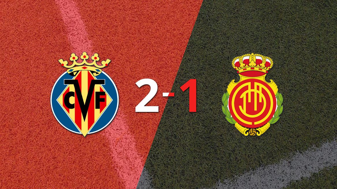 Villarreal triunfa sobre o Mallorca com 2-1