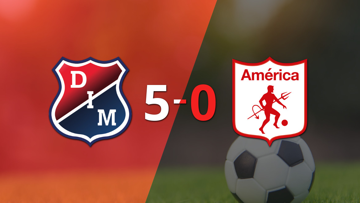 El Poderoso de la Montaña arrasa con un 3-0 ante América de Cali gracias a Alexis Serna