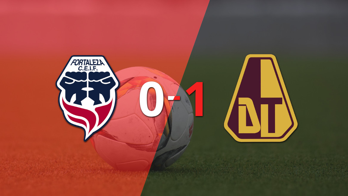 Tolima Claims Victory Over Fortaleza FC with a Goal from Adrián Parra