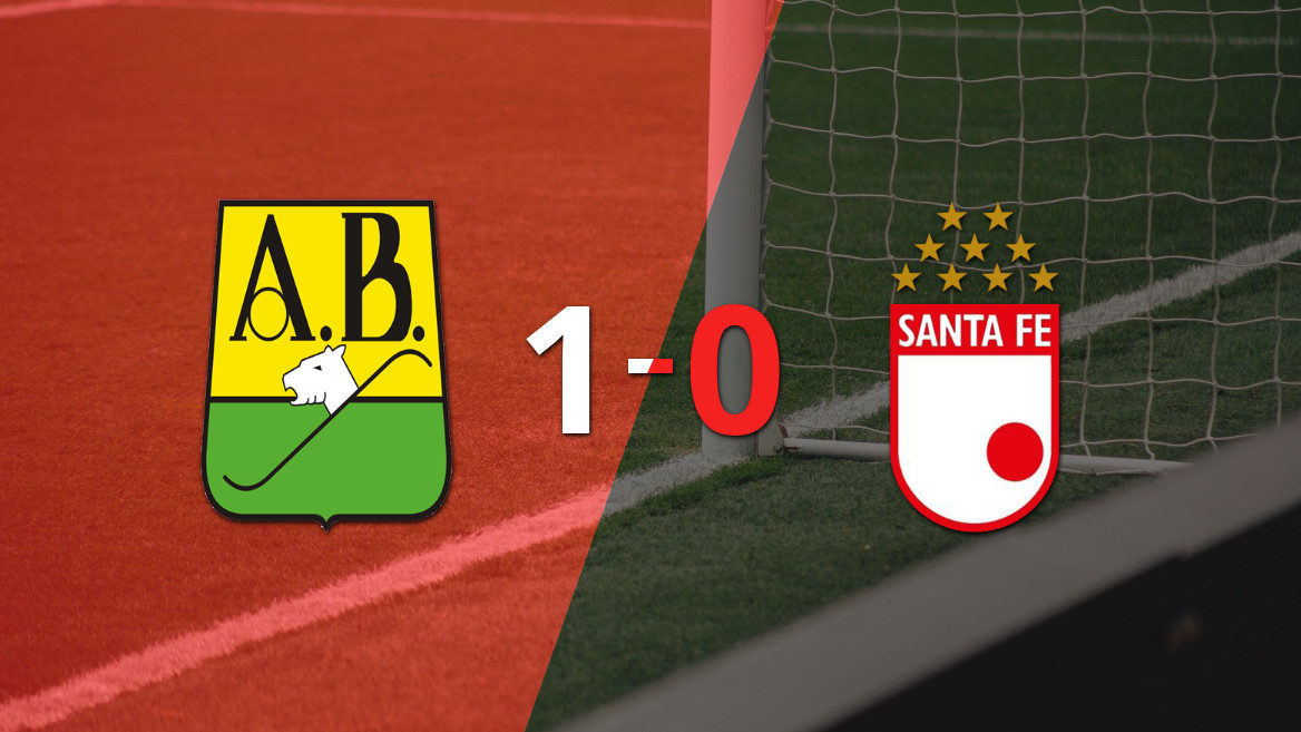 Bucaramanga logra una victoria ajustada ante Santa Fe