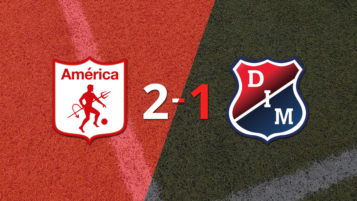 América de Cali triunfa com 2-1 sobre Independiente Medellín