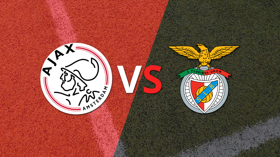 Ajax recibe a Benfica en un duelo crucial por la Champions