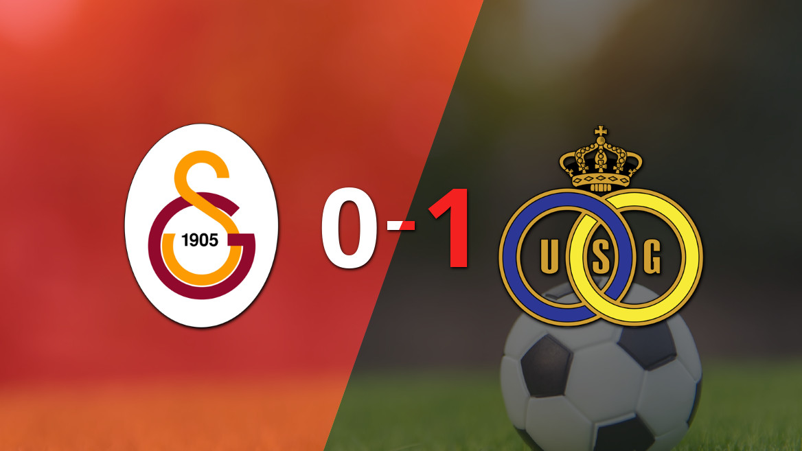 Galatasaray sufre una derrota ante U. Saint-Gilloise en la Champions