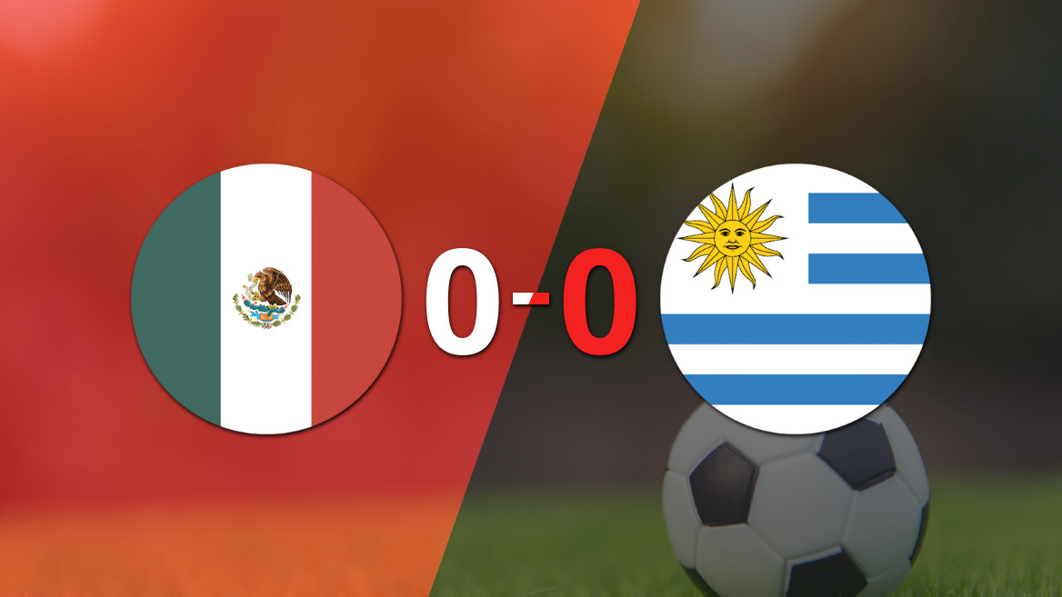 México y Uruguay sellan un empate sin goles en partido amistoso