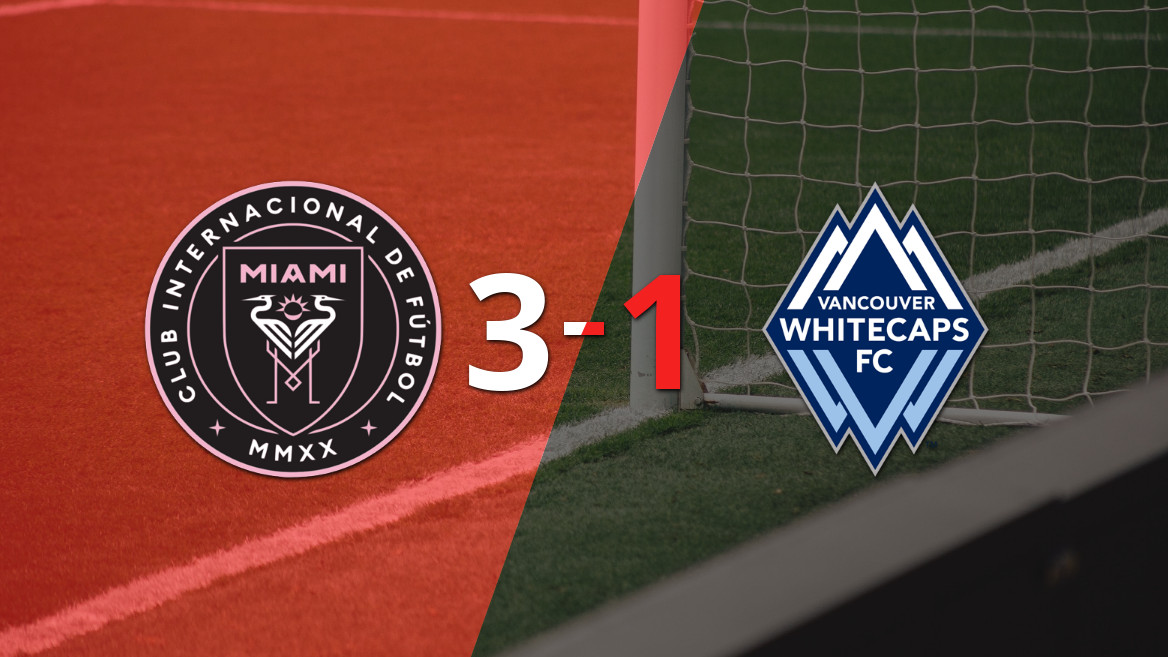 Inter Miami se consagró campeón tras vencer a Vancouver Whitecaps FC