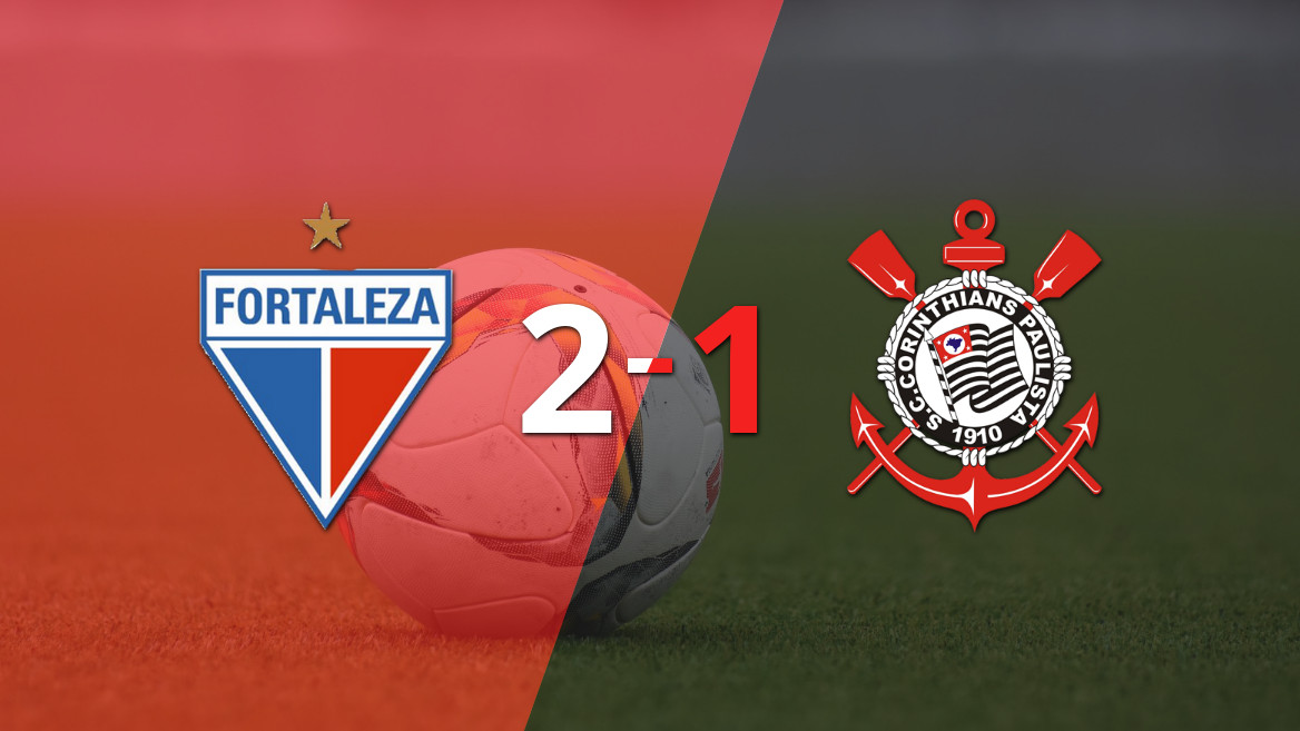 Fortaleza se impone 2-1 ante Corinthians en un intenso encuentro