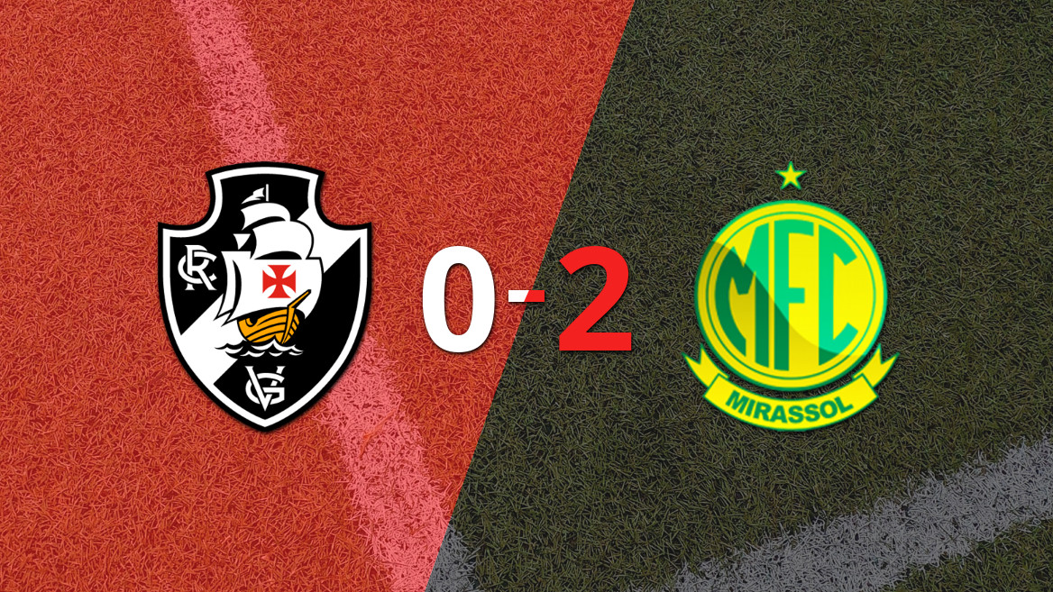 Victoria contundente de Mirassol ante Vasco da Gama