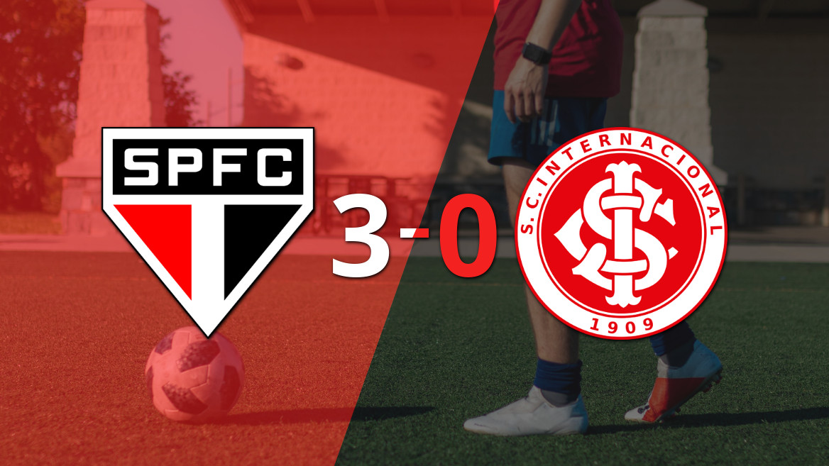 São Paulo Dominates with a 3-0 Victory Over Internacional