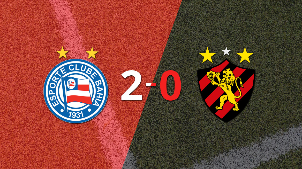 Bahia triunfa sobre Sport Recife com 2-0