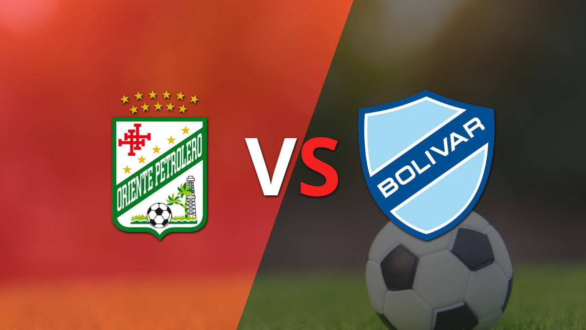 EN VIVO: Oriente Petrolero y Bolívar, sin goles en el duelo de la fecha 30 de la División Profesional
