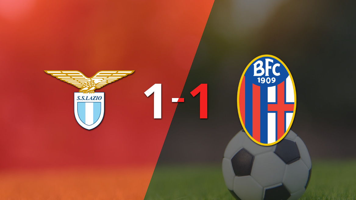 Lazio e Bologna empatam em jogo emocionante na Serie A