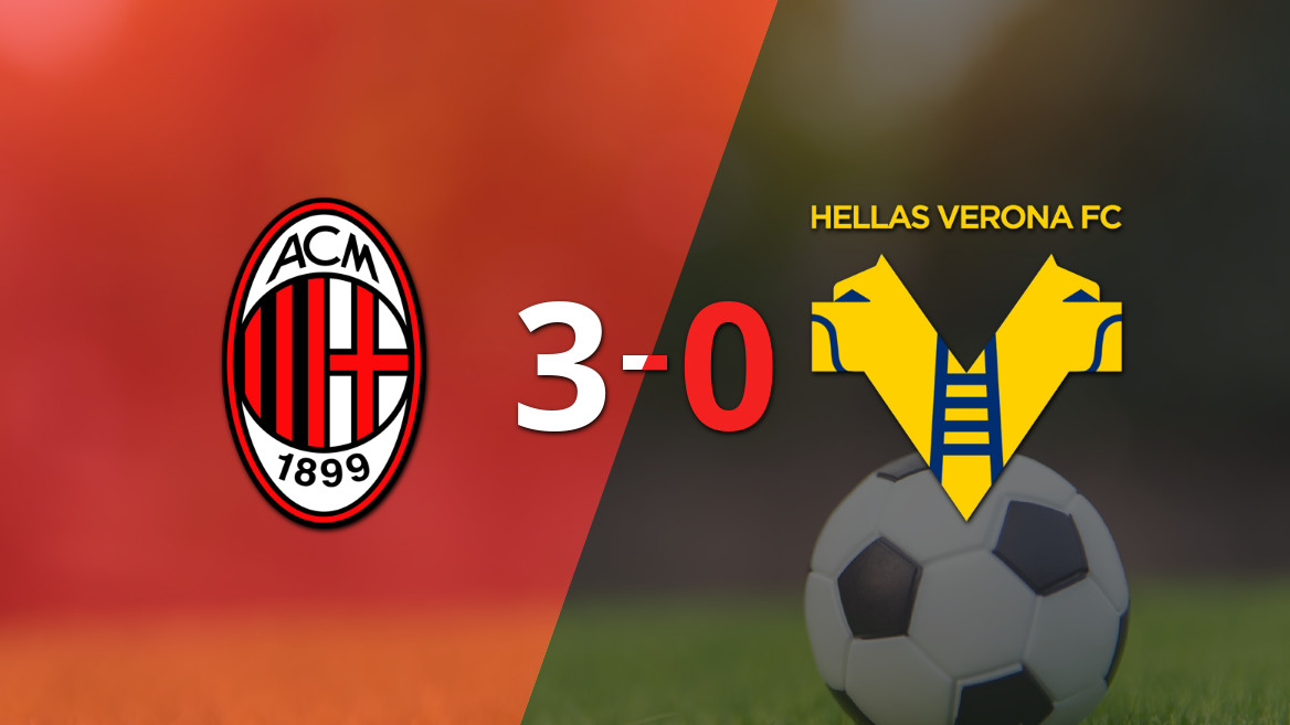 Christopher Nkunku brilha na vitória do Milan sobre o Hellas Verona por 3-0