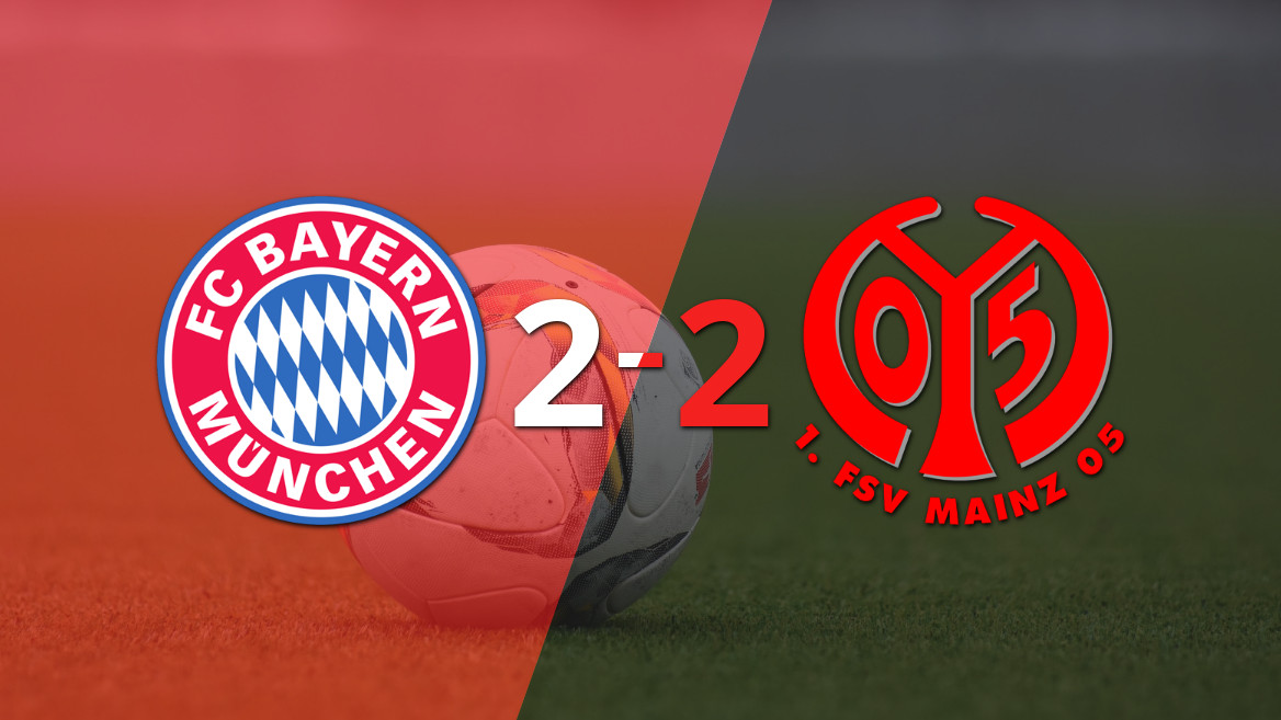 Harry Kane salvages draw for Bayern Munich with last-minute penalty against Mainz