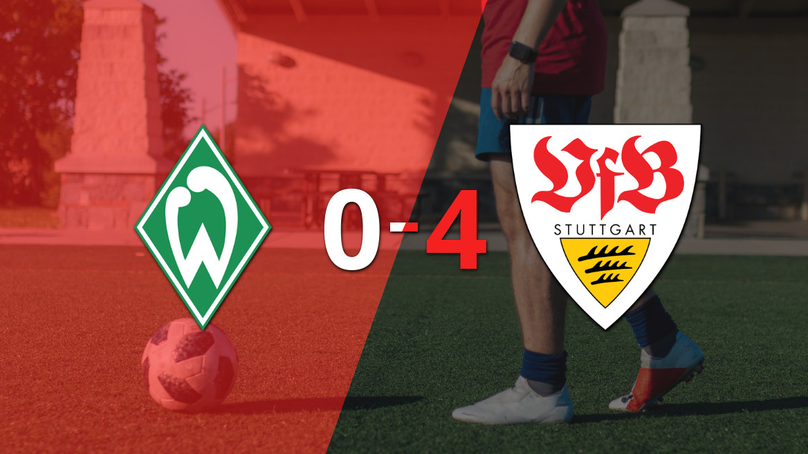 Stuttgart Dominates Werder Bremen with a Resounding 4-0 Victory