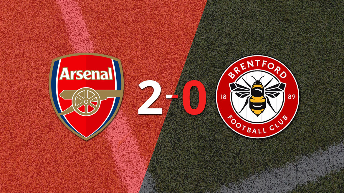 Arsenal supera a Brentford con un claro 2-0