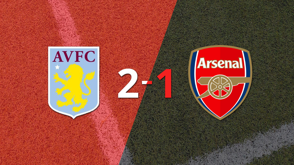 Aston Villa conquista vitória dramática sobre o Arsenal com gol no final