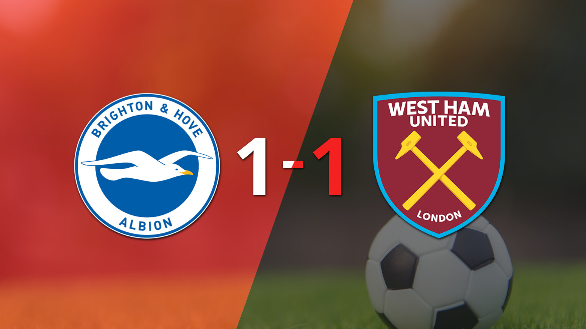 Brighton and Hove Snatches Last-Minute Equalizer Against West Ham United