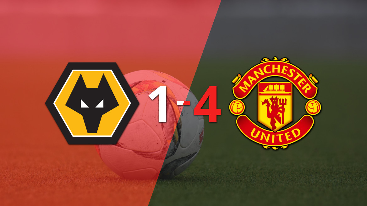 Manchester United derrota Wolverhampton com um impressionante 4-1 com Bruno Fernandes em destaque