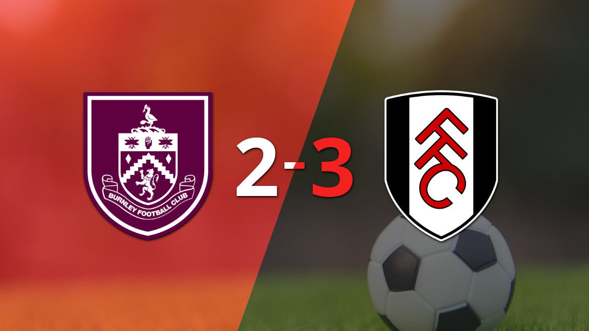 Fulham Claims Victory Over Burnley with a 3-2 Scoreline