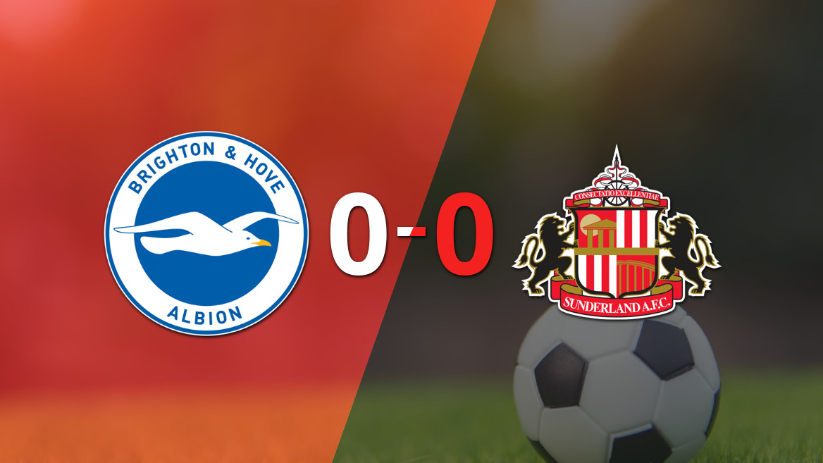 Brighton and Hove and Sunderland Draw Blank