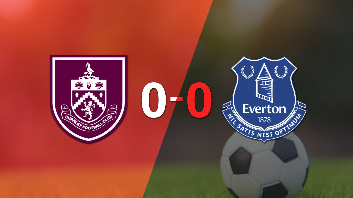Empate sem gols entre Burnley e Everton