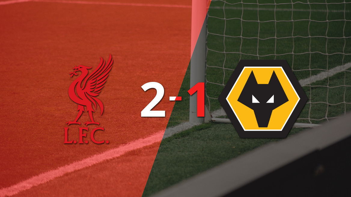 Liverpool supera a Wolverhampton en un emocionante encuentro