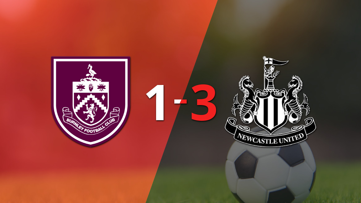 Newcastle United triunfa ante Burnley en un emocionante encuentro por 3 a 1