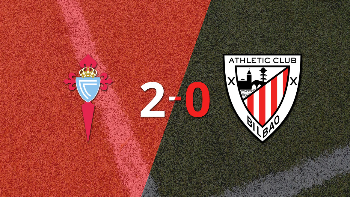 Celta se impone por 2-0 ante Athletic Bilbao y mantiene la racha positiva