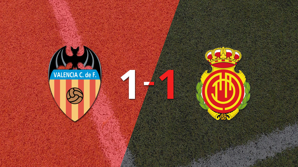Valencia and Mallorca Share the Spoils in 1-1 Draw