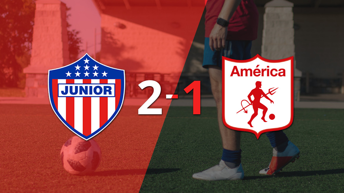 Junior Comes Back to Claim a Dramatic 2-1 Victory Against América de Cali