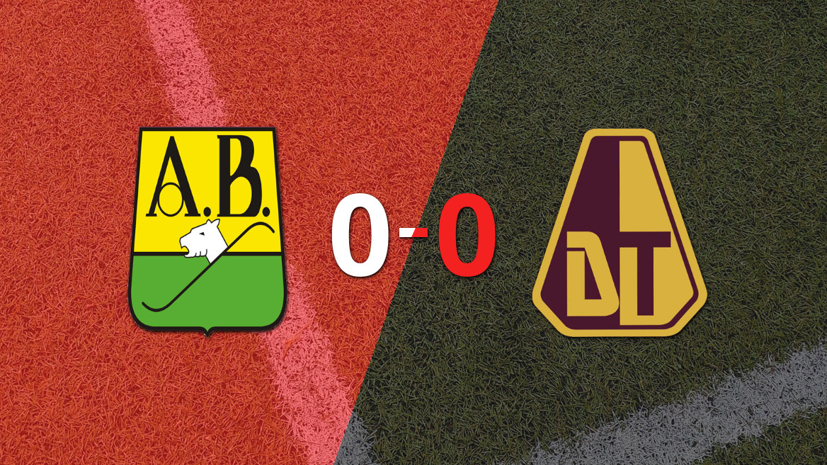 <Empate sin goles entre Bucaramanga y Tolima en la fecha 5<