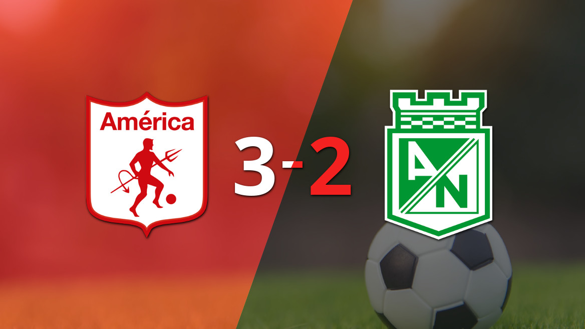 Dylan Borrero Stars in America’s 3-2 Victory Against At. Nacional in Popular Classic