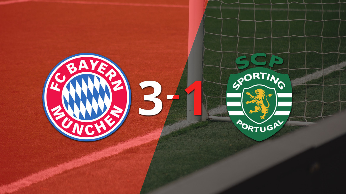 Victoria convincente del Bayern Múnich ante Sporting Lisboa