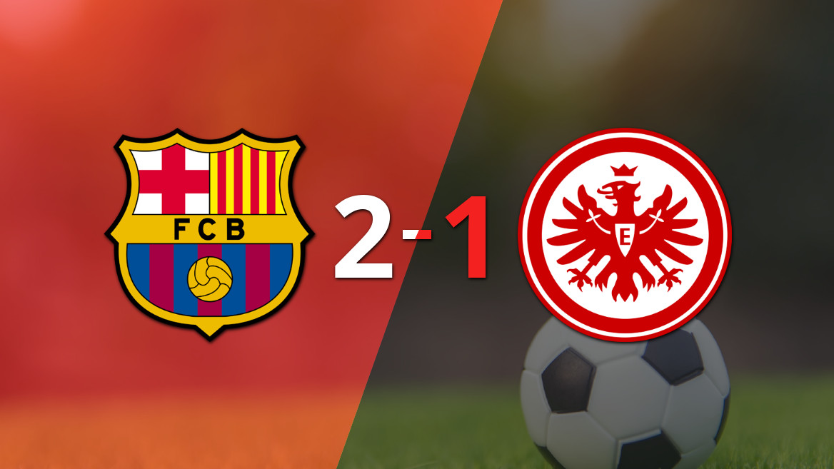 Barcelona logra una remontada impresionante y derrota 2-1 a Eintracht Frankfurt