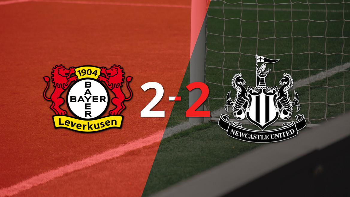 Empate dramático en BayArena entre Bayer Leverkusen y Newcastle United