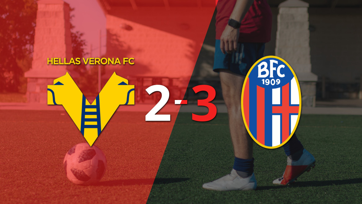 Bologna vence Hellas Verona em um emocionante duelo