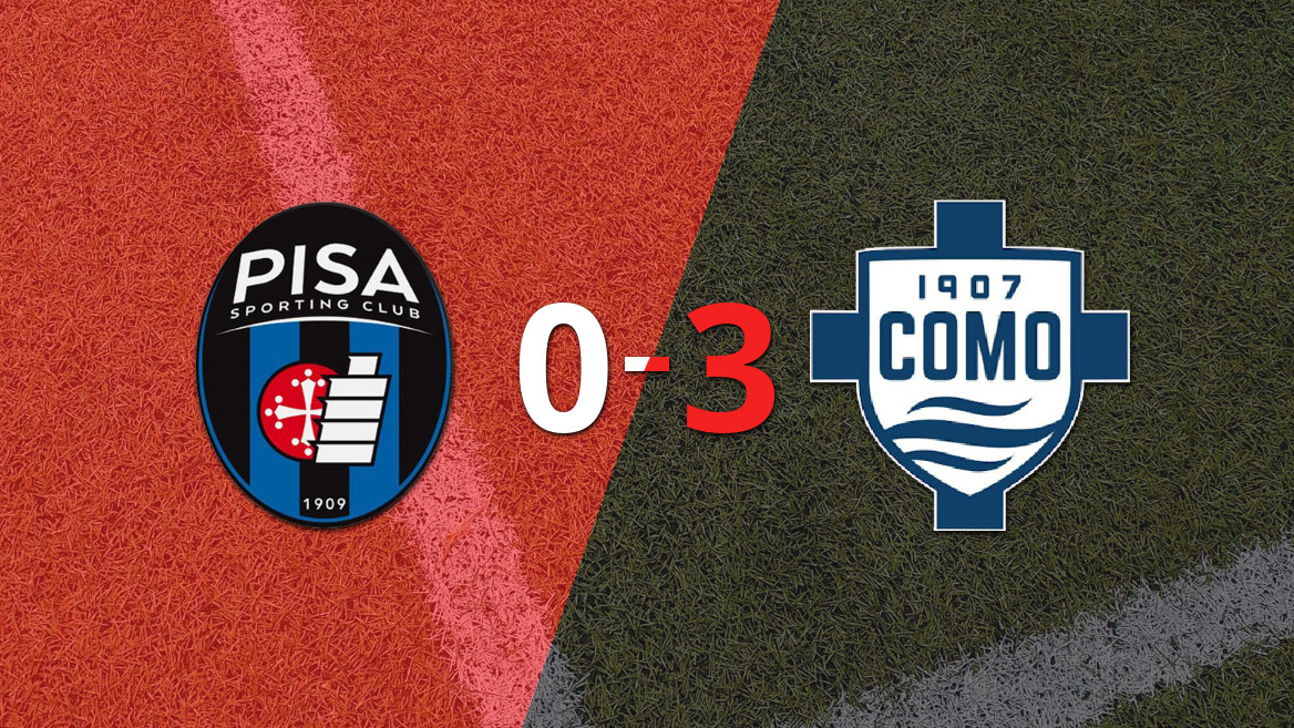 Como 1907 Dominates Pisa 3-0 with Anastasios Douvikas’ Double