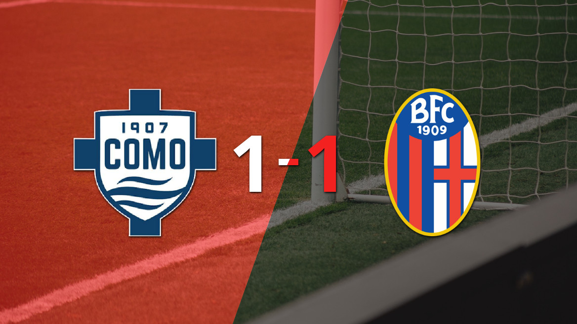 Como 1907 e Bologna terminam empatados em 1 a 1 em duelo emocionante