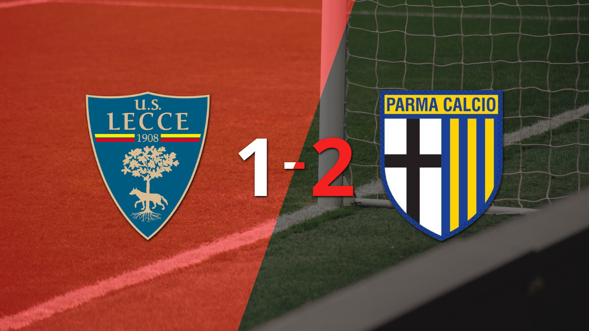 El Lecce sucumbió ante el Parma en un reñido encuentro