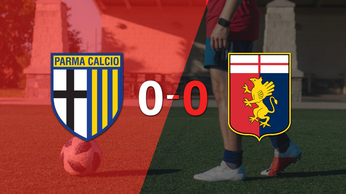 Parma y Genoa luchan en un partido sin goles