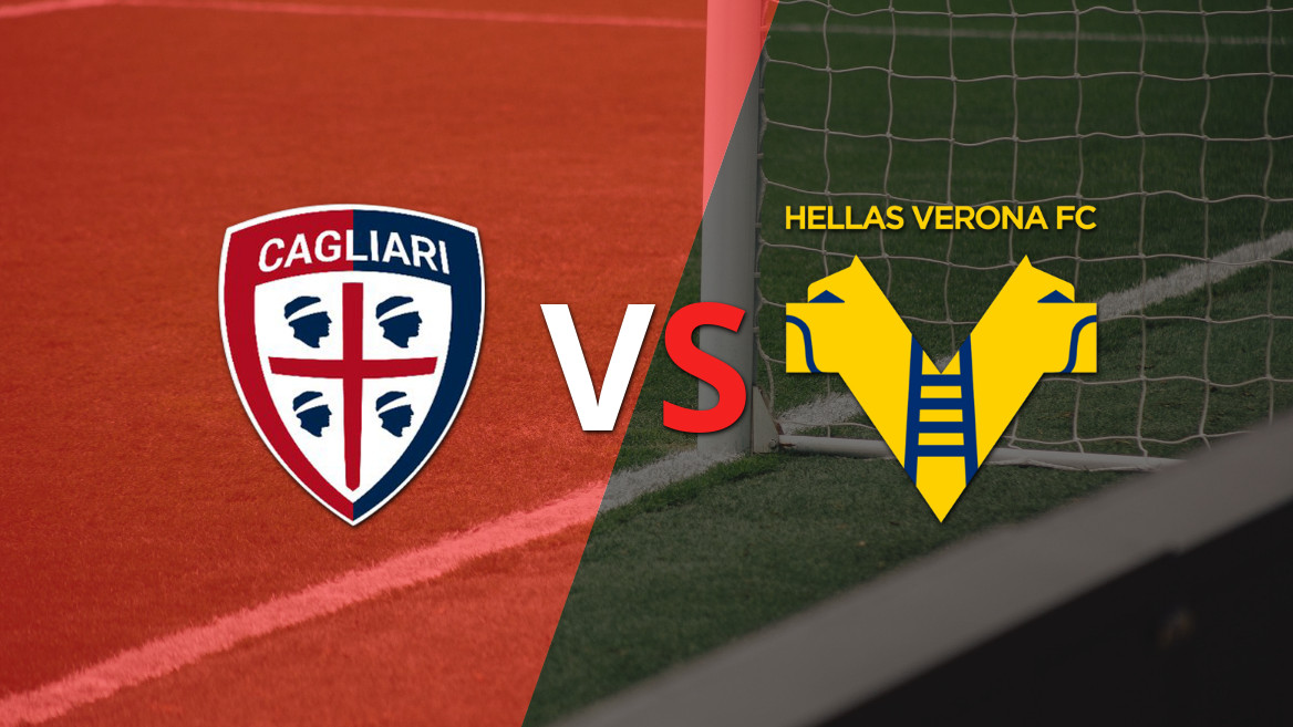 Cagliari y Hellas Verona se preparan para el choque de la fecha 23