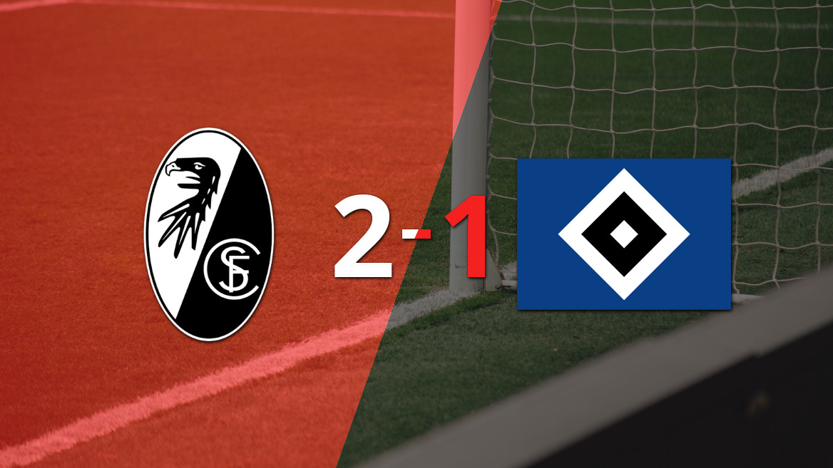 Friburgo logra una emocionante remontada ante Hamburgo SV y se lleva el triunfo 2 a 1