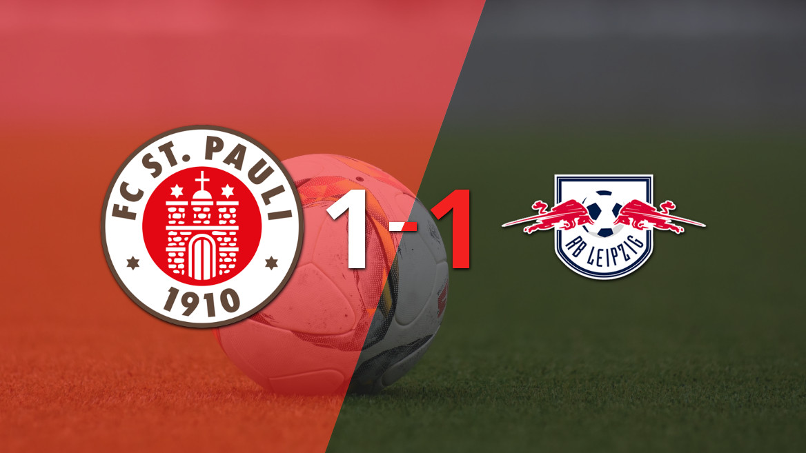 FC St. Pauli logra un empate heroico ante RB Leipzig